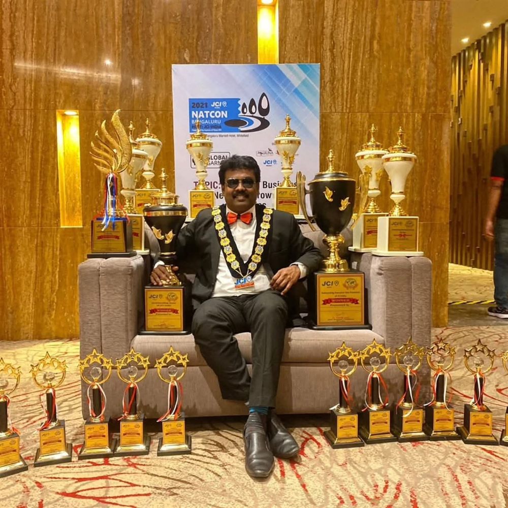 21 awards as Zone President